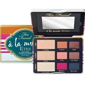 NWT-Too Faced A - la Mode Eyes Eyeshadow Palette, 9 Shadows, Pristine Package